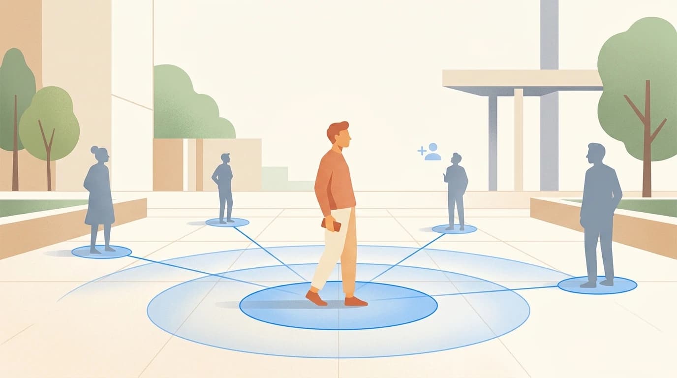 Get discovered just by showing up.